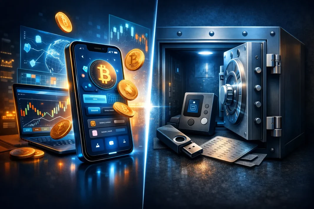 hot wallet vs cold wallet